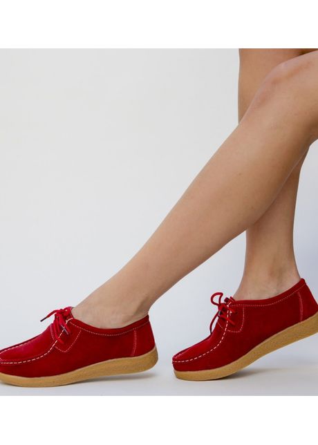 Pantofi casual neca rosii