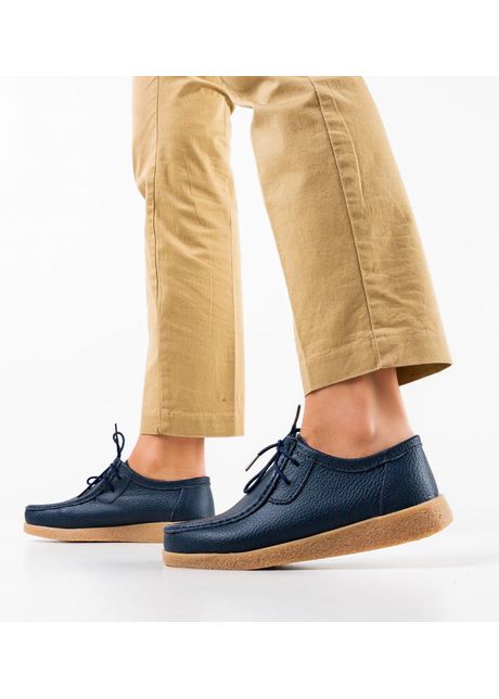 Pantofi casual niko albastri