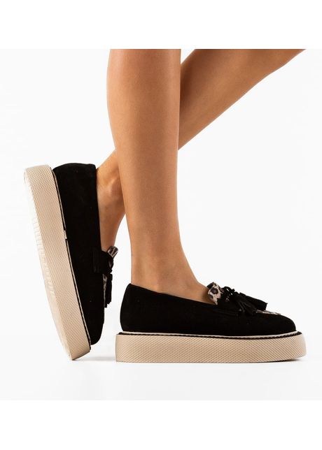 Pantofi casual pryha negre