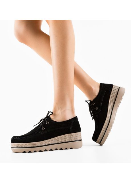 Pantofi casual sagrio negri