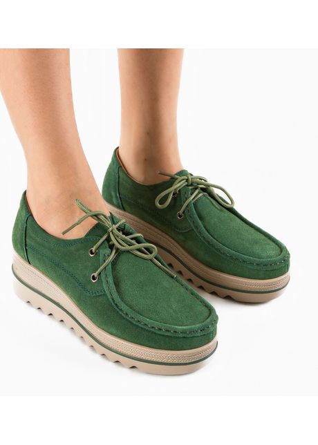Pantofi casual sagrio verzi