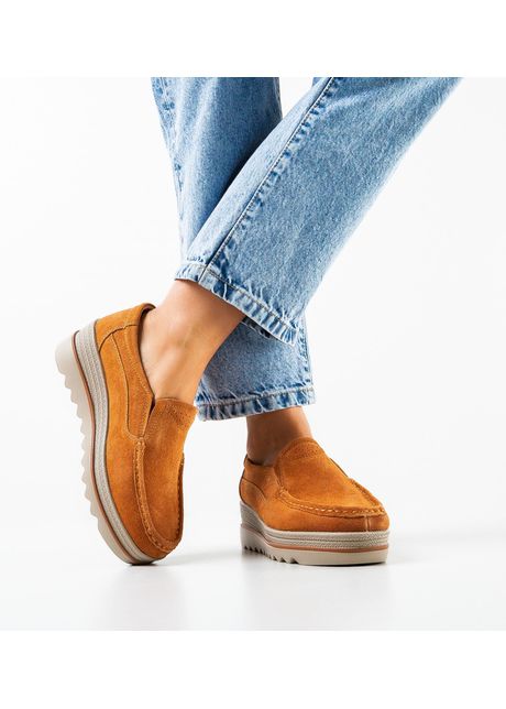 Pantofi casual smirno camel