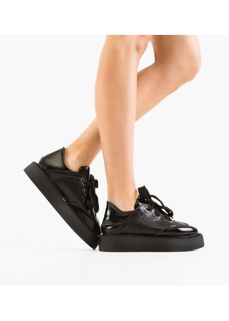 Pantofi casual vynn negri