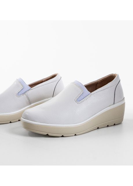 Pantofi casual yanam albi