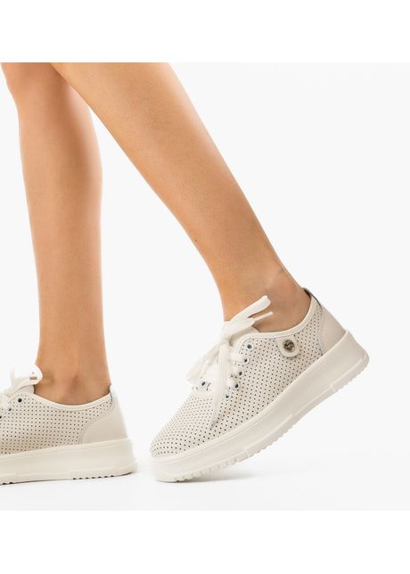 Pantofi casual ygrysha albi