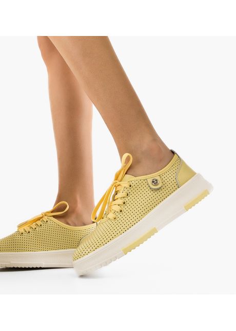 Pantofi casual ygrysha galbeni