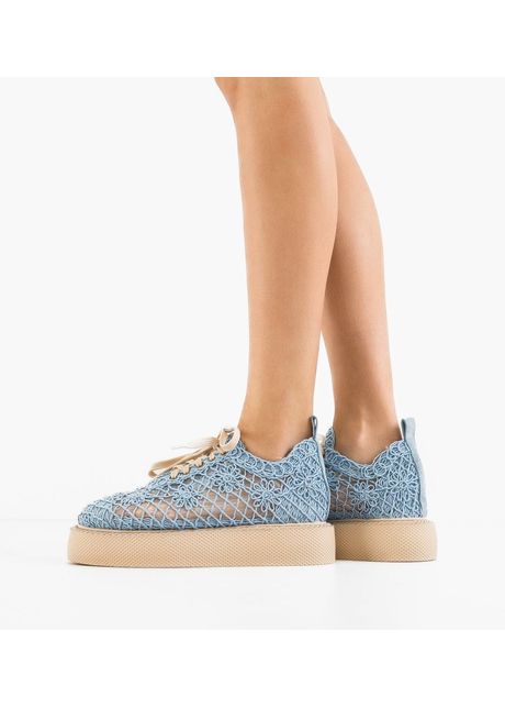Pantofi casual ystory albastri