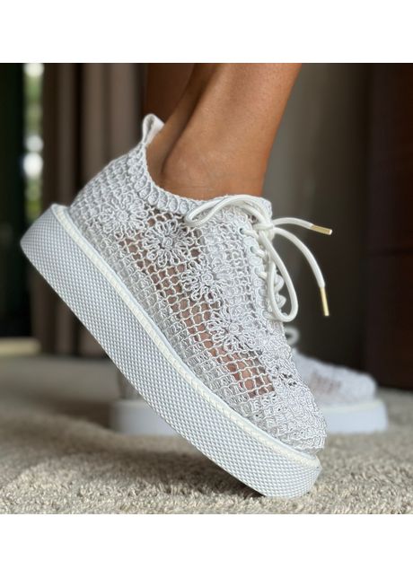 Pantofi casual ystory albi