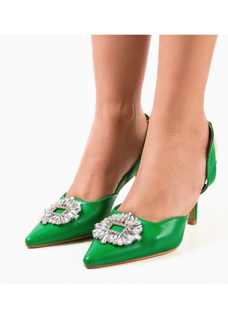 Pantofi dama bill verzi