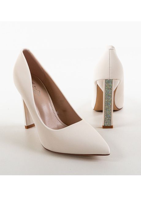 Pantofi dama brideone albi