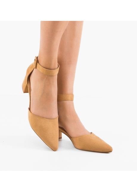 Pantofi dama cain camel