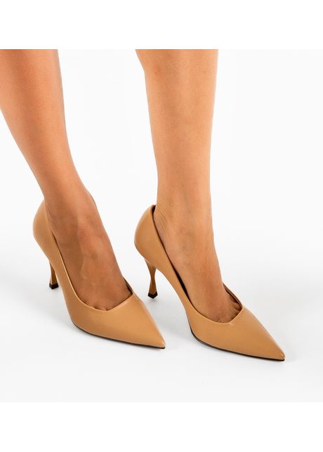Pantofi dama Leuko Bej