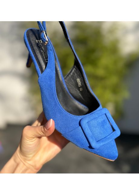 Pantofi dama luleo albastri