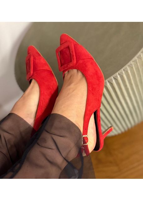 Pantofi dama luleo rosii