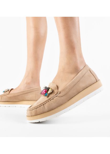 Pantofi dama remi bej