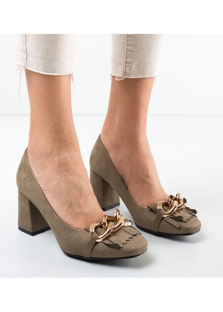 Pantofi kalow khaki