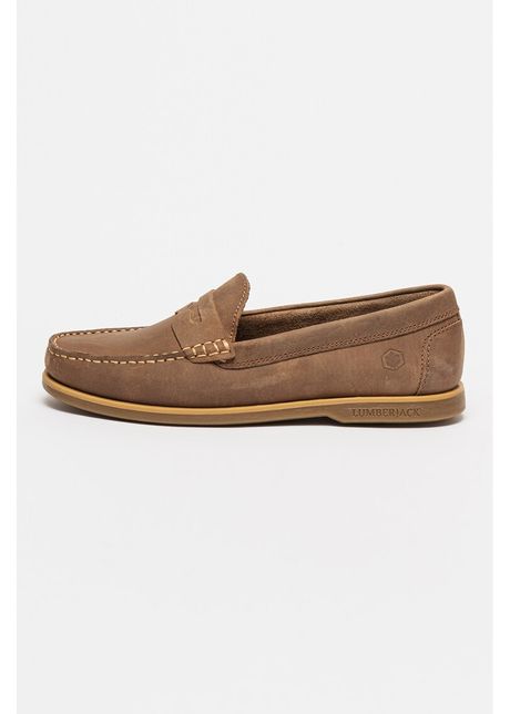 Pantofi loafer de piele navigator