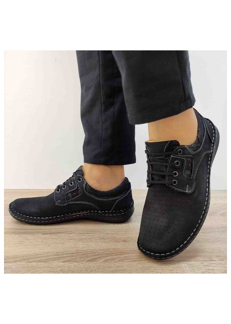 Pantofi perforati casual barbati