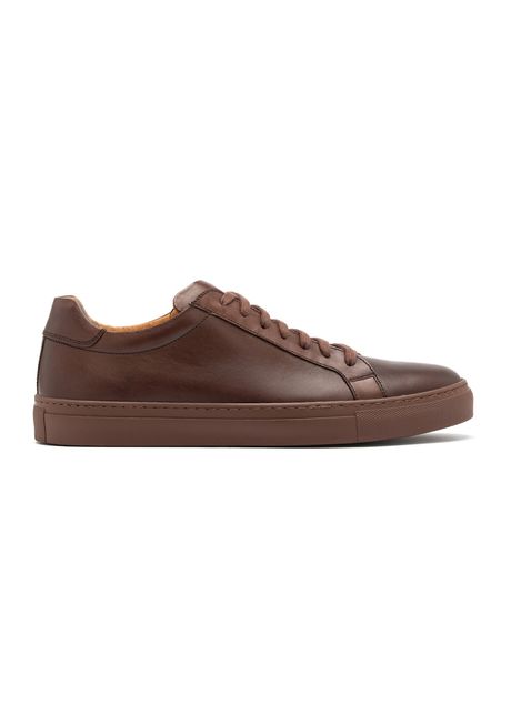 Pantofi sport din piele cu model uni dillon