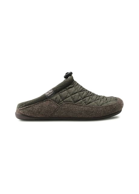 Papuci de casa barbati 301003 pasla textil kaki