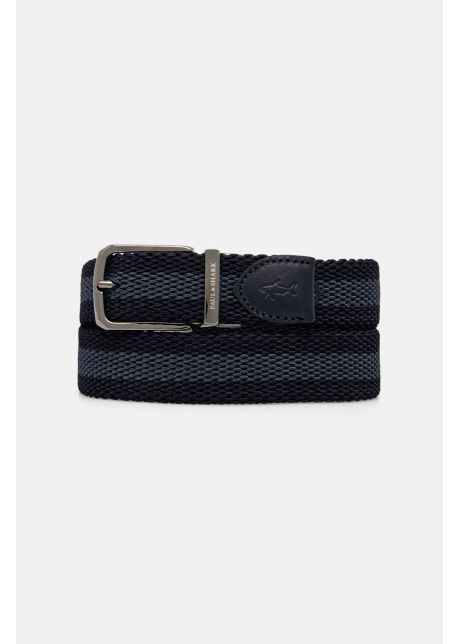 Paul shark curea barbati culoarea albastru marin 14316006