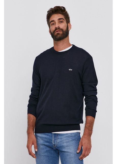Paul shark pulover b rba i culoarea albastru marin light