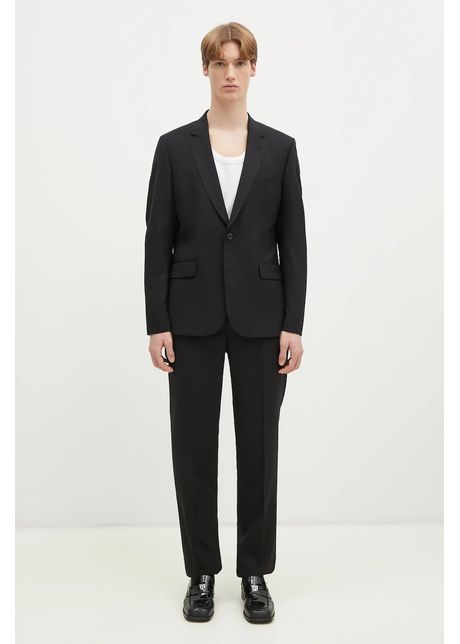 Paul smith costum de lana culoarea maro neted m1r 1457 m00001