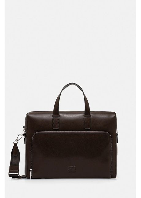 Paul smith geant pentru laptop din piele culoarea maro m1a 8082 psoftl