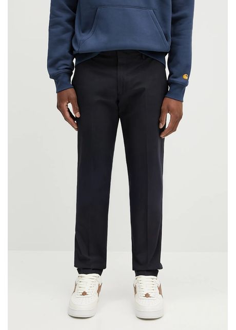 Paul smith pantaloni de bumbac culoarea bleumarin cu fason chinos m1r 255u p02630