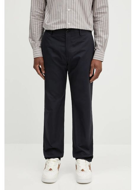 Paul smith pantaloni de bumbac culoarea bleumarin drept m1r 055z p02630
