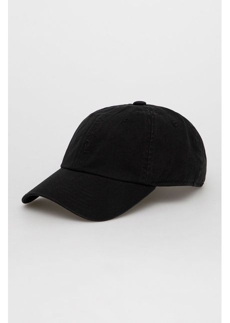 Peak performance apc de baseball din bumbac culoarea negru neted