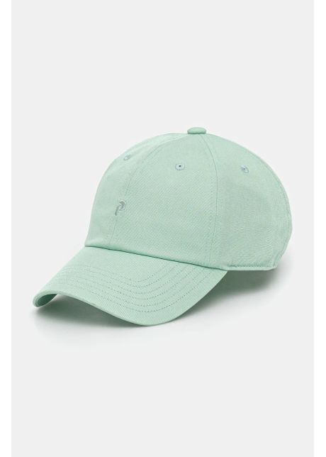 Peak performance apc de baseball din bumbac culoarea verde neted