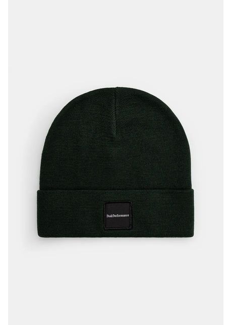 Peak performance caciula de lana switch culoarea verde de lana