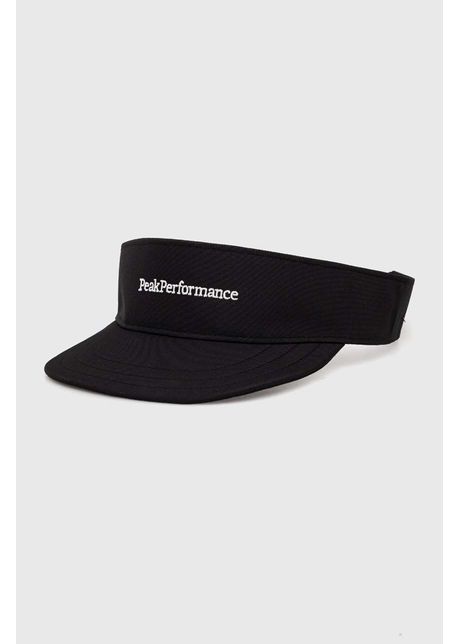 Peak performance sapca cozoroc culoarea negru cu imprimeu