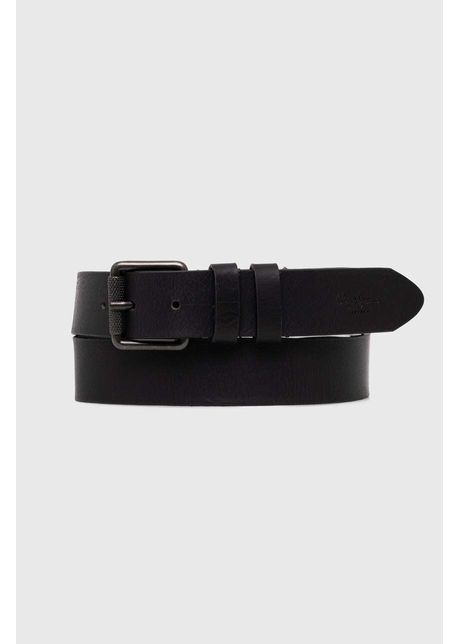 Pepe jeans curea de piele tate belt barbati culoarea negru pm021028