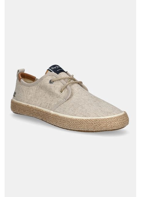 Pepe jeans espadrile port linen culoarea bej pms10330