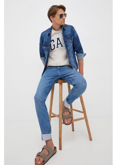 Pepe jeans geac din denim b rba i de tranzi ie