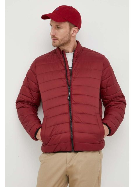 Pepe jeans geaca barbati culoarea bordo de tranzitie