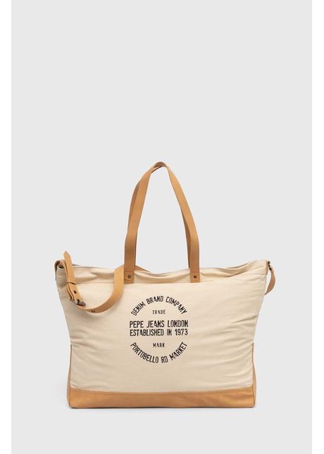 Pepe jeans geanta culoarea bej