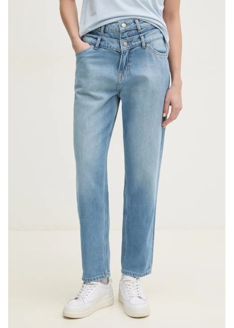 Pepe jeans jeans tapered jeans uhw double femei high waist pl205000