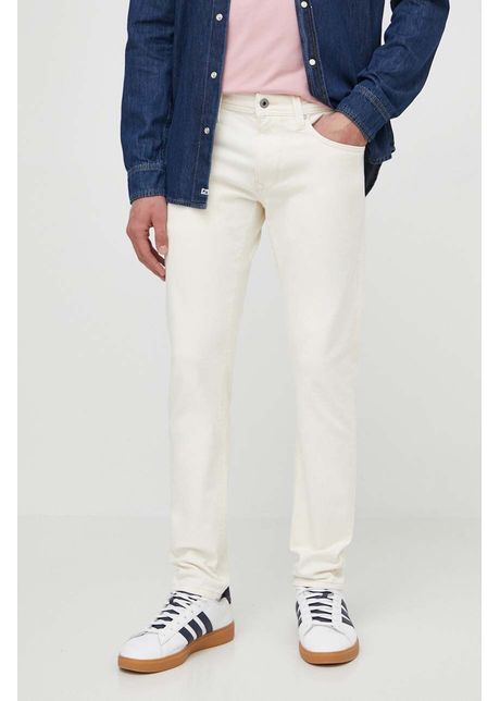 Pepe jeans jeansi barbati culoarea bej