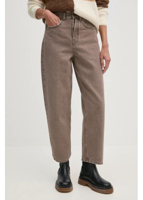 Pepe jeans jeansi barrel jeans uhw aged femei high waist pl204829