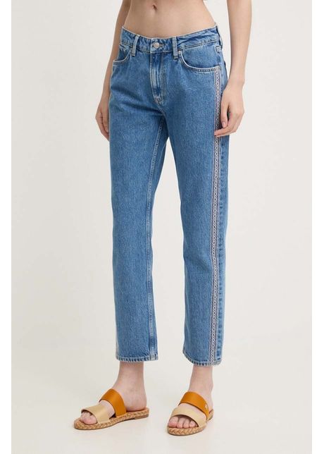 Pepe jeans jeansi straight jeans mw craft femei high waist pl204719