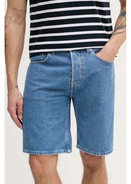 Pepe jeans pantaloni scurti jeans loose short barbati pm801176nd3