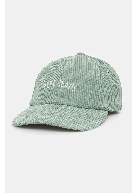 Pepe jeans sapca ween cap culoarea verde cu imprimeu pl040354