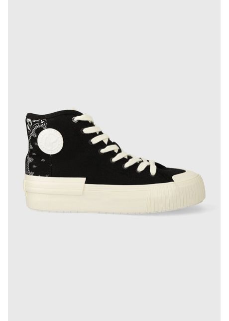 Pepe jeans tenisi pls31554 femei culoarea negru samoi divided