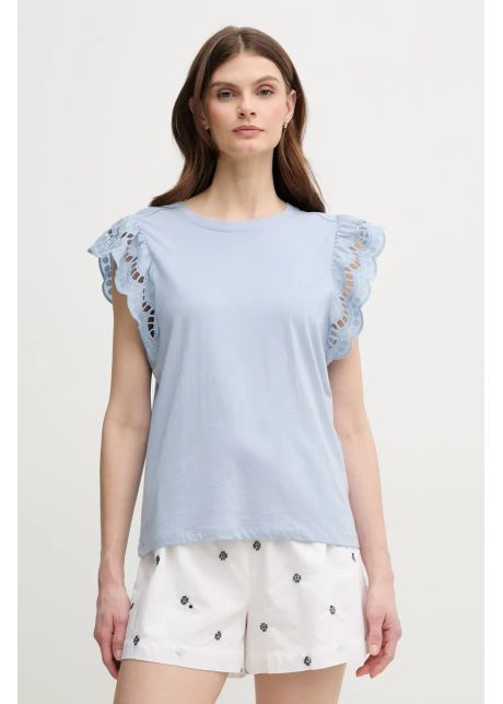 Pepe jeans tricou din bumbac vic femei pl506067
