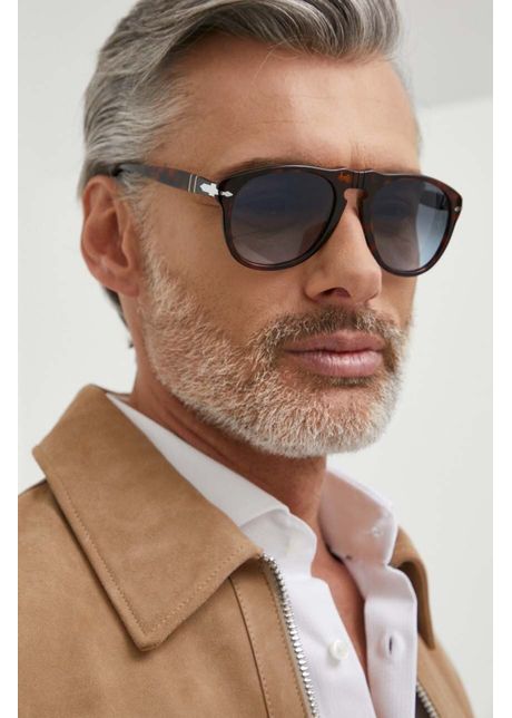 Persol ochelari de soare barbati culoarea maro