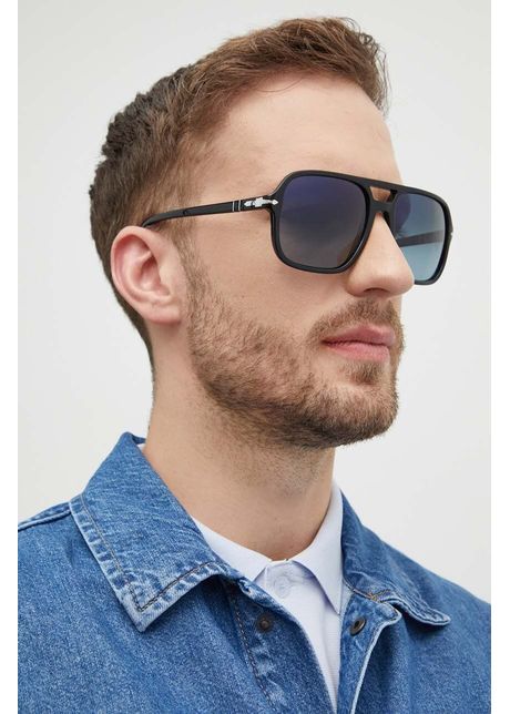 Persol ochelari de soare barbati culoarea negru 0po3328s