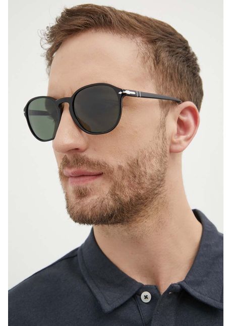 Persol ochelari de soare barbati culoarea negru 0po3343s
